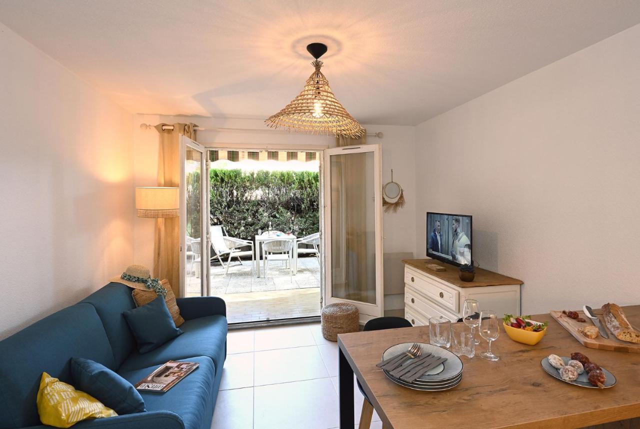 Charmant Studio 2A4 Pers Avec Jardin Et Place De Parking Situe A 5 Min A Pied De La Mer Bandol Εξωτερικό φωτογραφία
