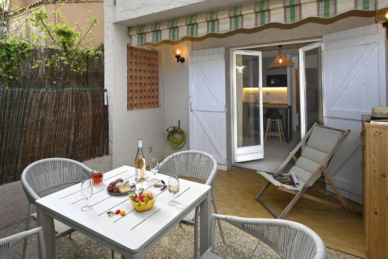 Charmant Studio 2A4 Pers Avec Jardin Et Place De Parking Situe A 5 Min A Pied De La Mer Bandol Εξωτερικό φωτογραφία